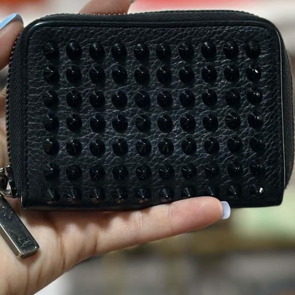 Louboutin SALE PRICE! Compact Zippy Wallet - Picture 4 of 9